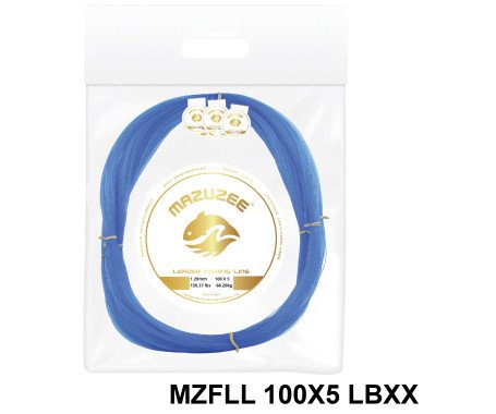 AQUA MARINE - Leader Fishing Line (100 X 5 Coils Connected)